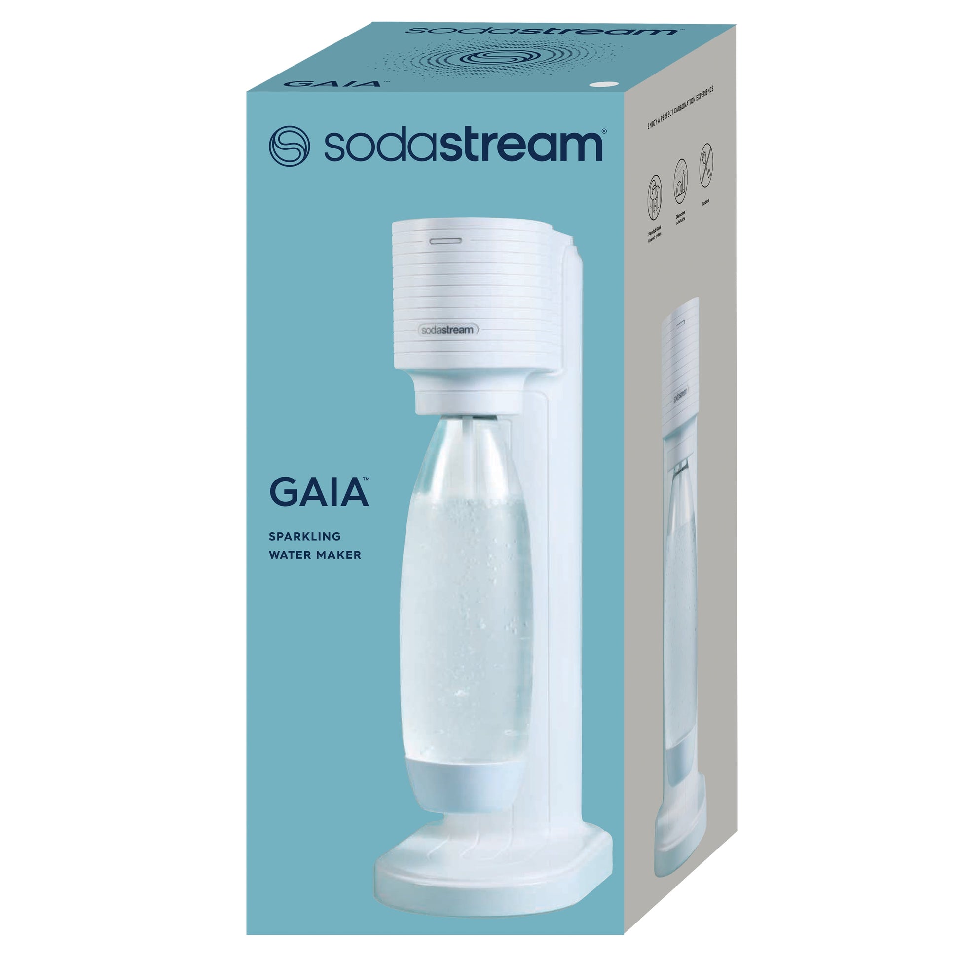 Gaia Sparkling Water Maker - White
