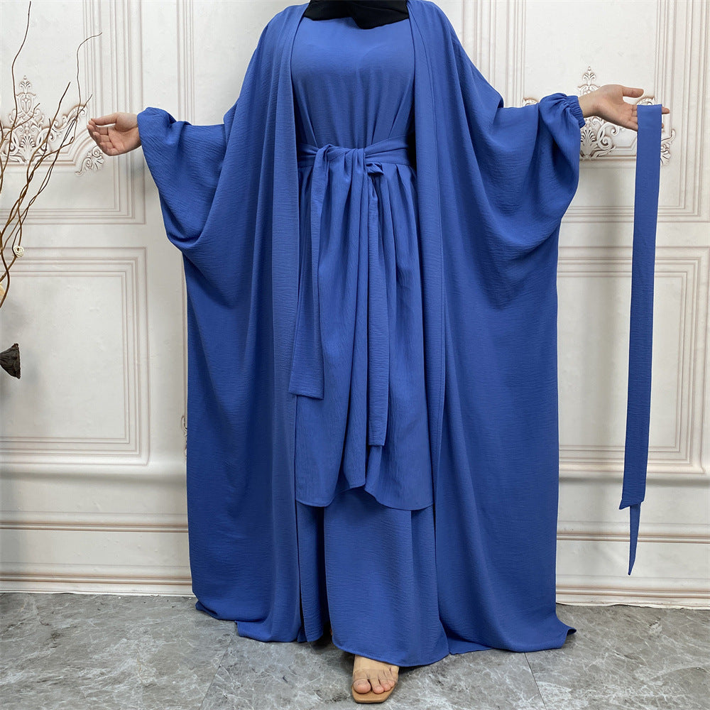 New Women's Coat Arabic Cardigan Dress
