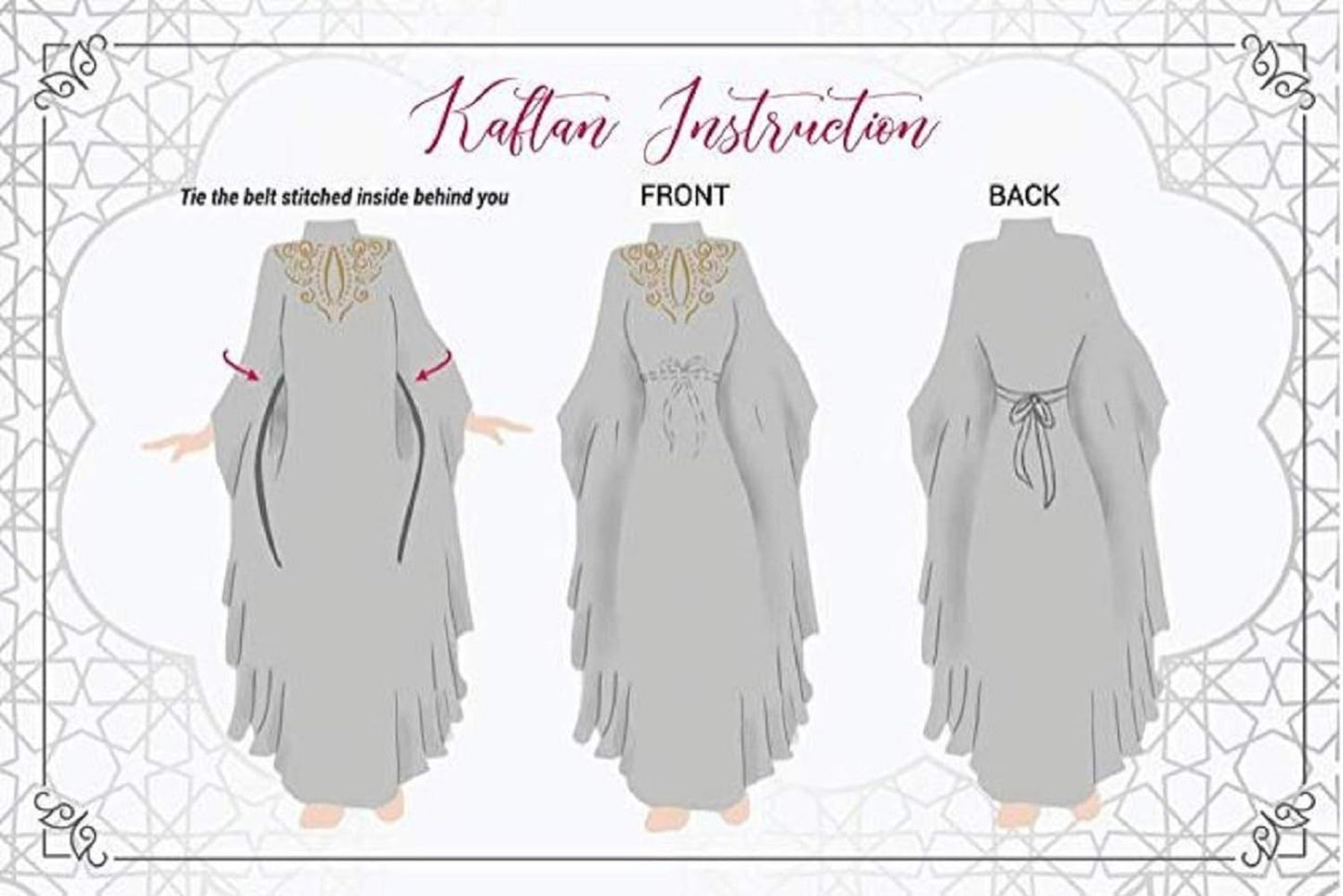 2018 Ethnic Bridal Farasha Kaftan Modern Jilbab Arabian Islamic